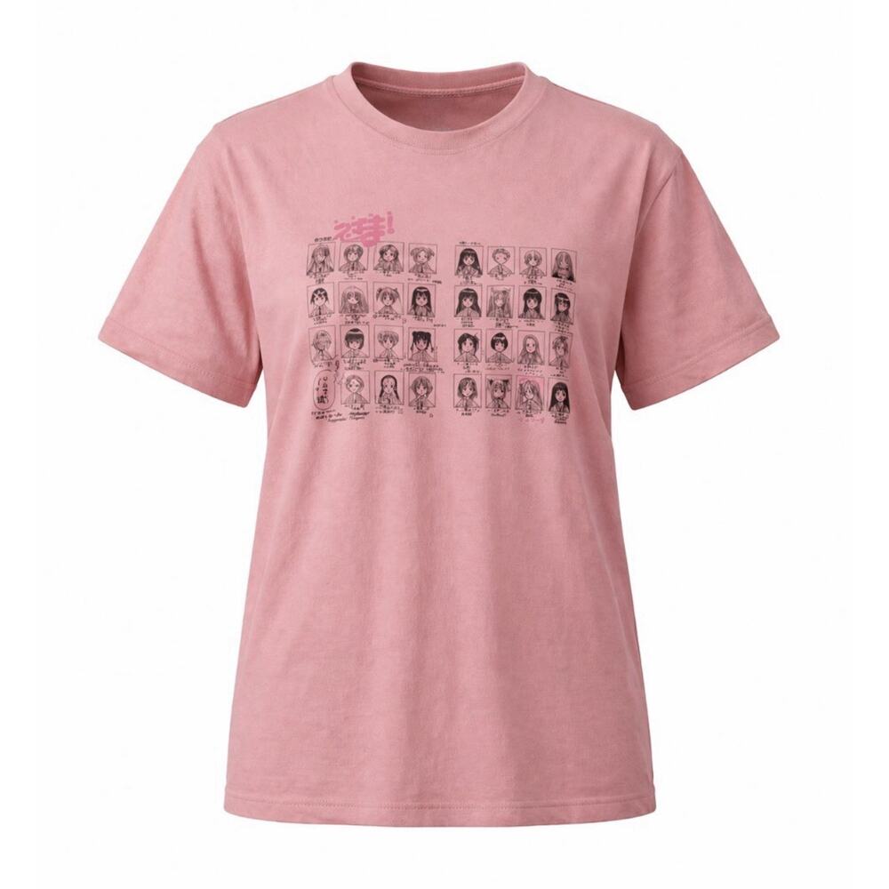 RARE Uniqlo X Shonen Jump 60th Ann. Negima Magister Negi Magi Manga Shirt M EUC